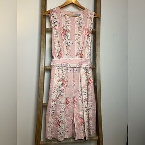 ANTONIO MELANI Pink Floral Dress